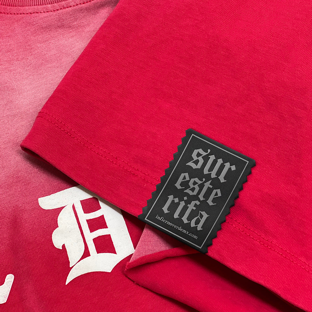 EDÉN CARMESÍ CROP-TOP (OVERSIZE)